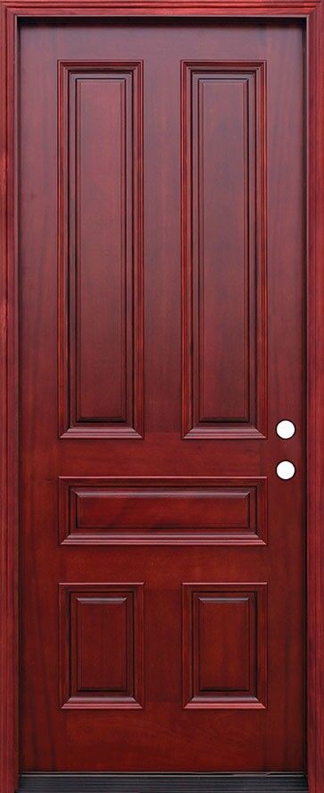 raised panel wood entry door EH920 MCD