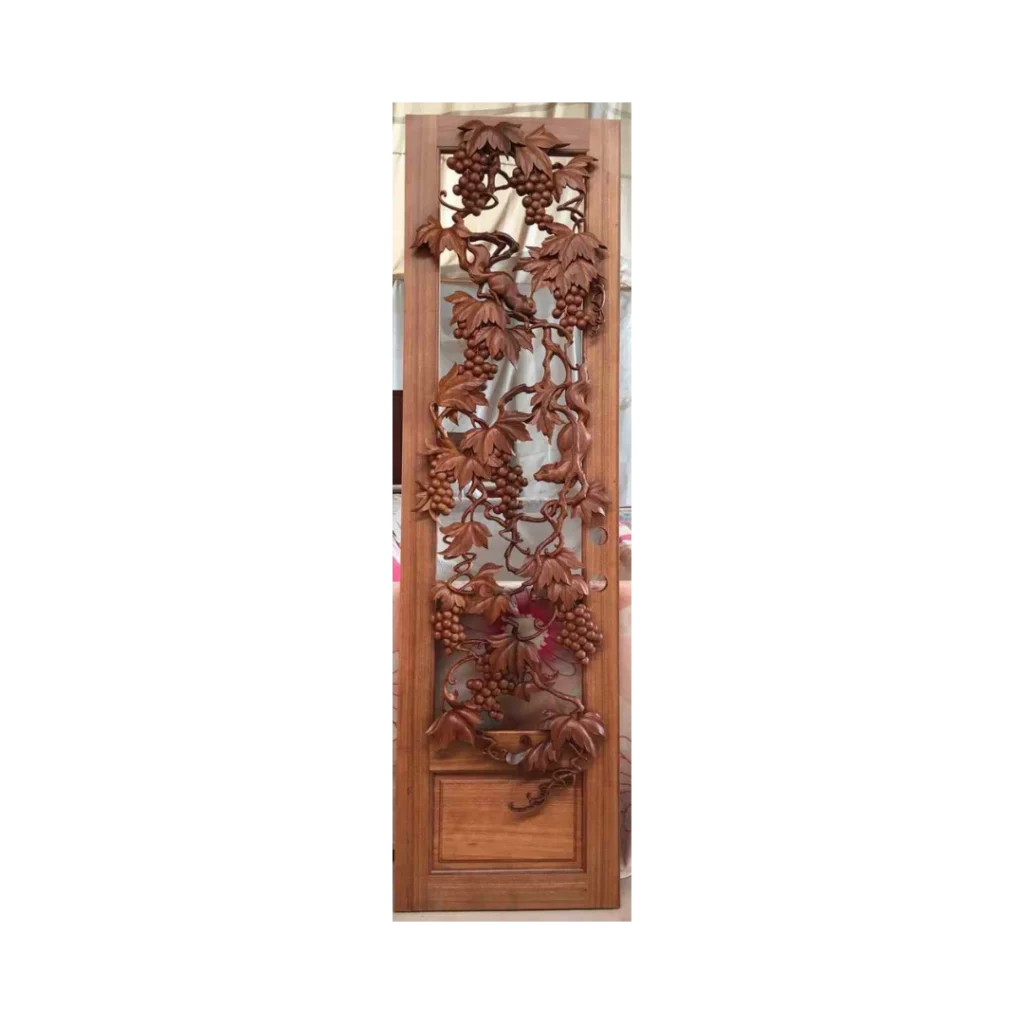 grapevine hand-carved wood door HCD2017 MCD
