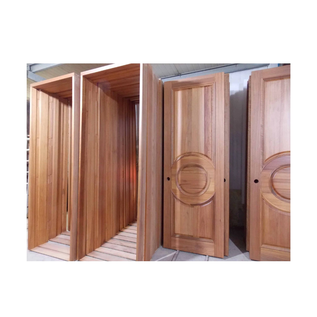 circular panel hand-carved wood door HCD2026 MCD