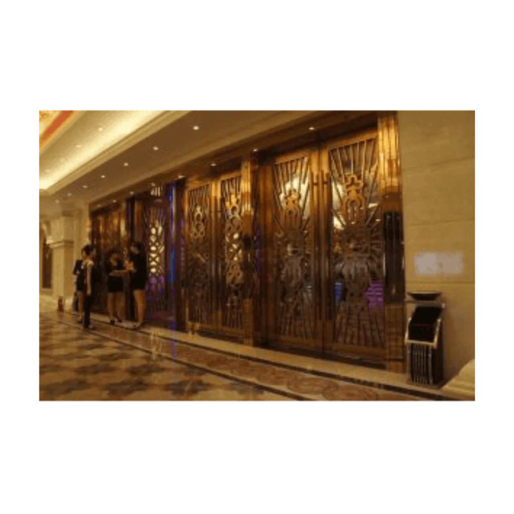 luxury iron grand entry door system EH952 MCD