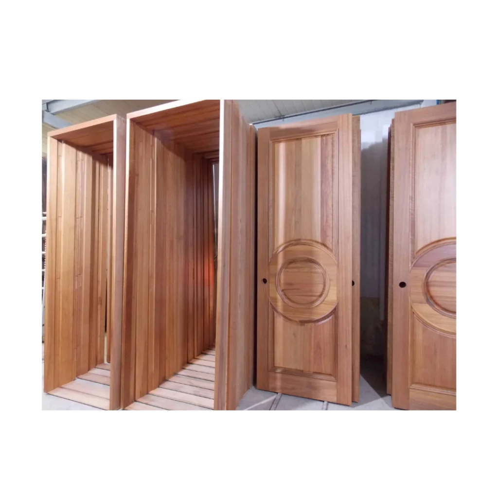 circular panel hand-carved wood door HCD2026 MCD