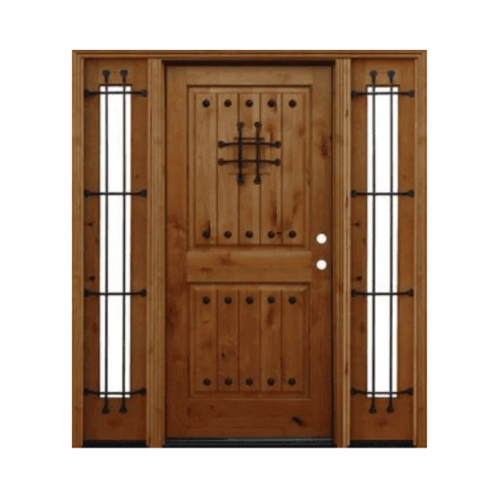 rustic speakeasy wood entry door EH946 MCD