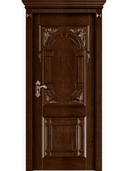 luxury carved wood entry door EH2026 MCD