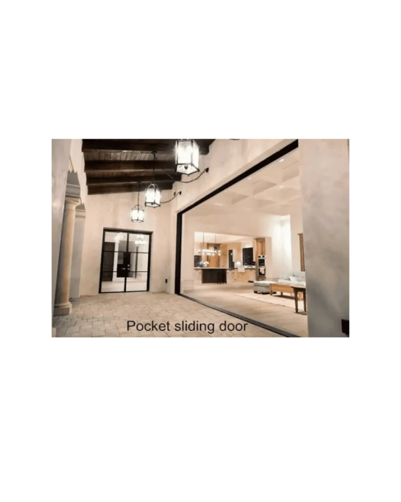 Pocket sliding wrought iron window with glass panels LW151 MCD Monarch Custom Doors