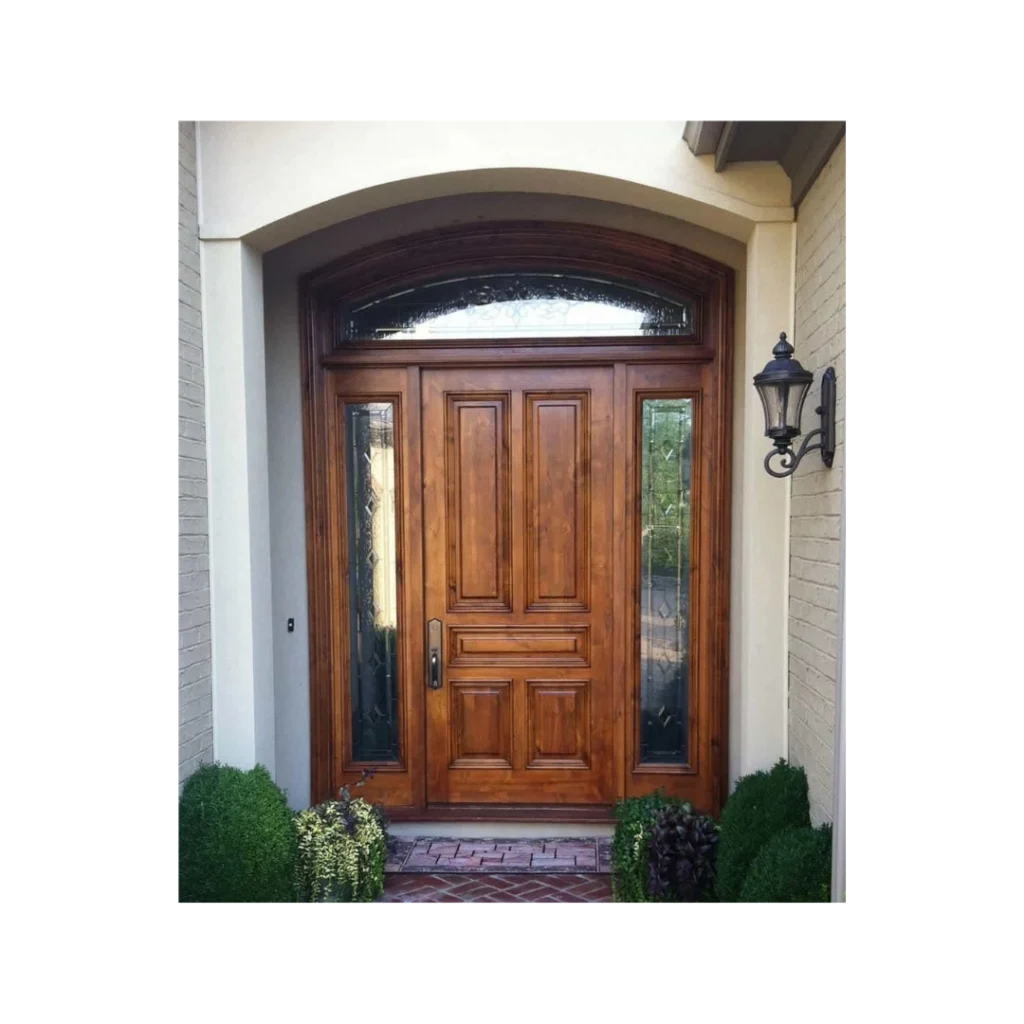 raised panel wood entry door EH752 MCD